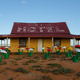 Illustration for article titled Desert Town Wakes Up to Find Giant Lego Garden Grown Overnight